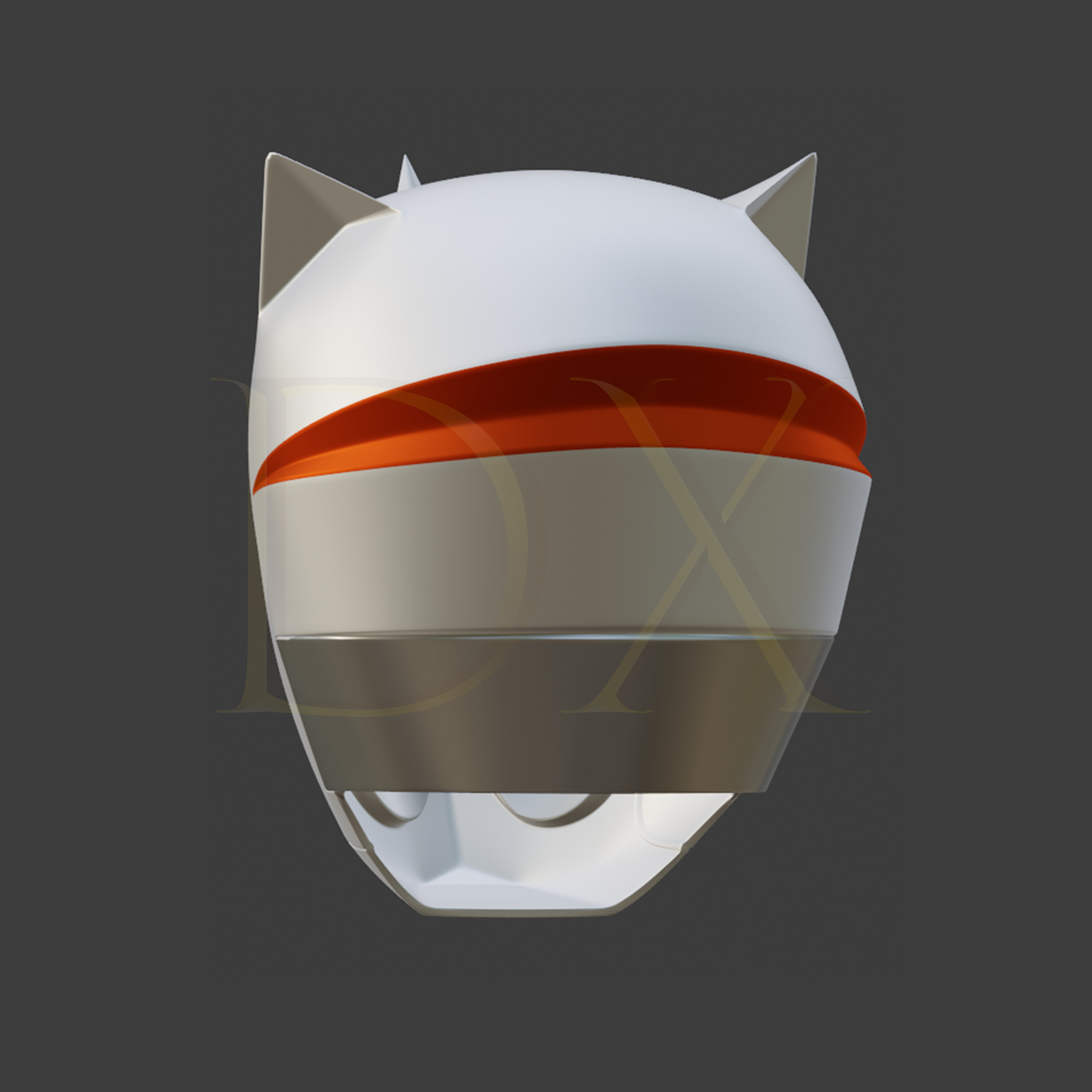 Jungle Fury White Rhino - Chopper 3D print model_2