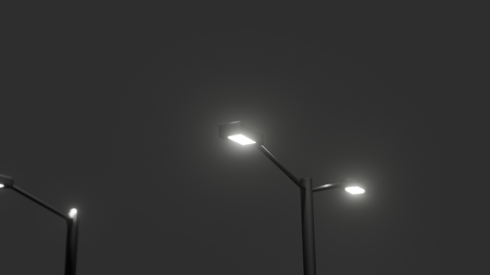 Streetlights 3D Model Pack Game-Ready Low Poly Free low-poly 3D model_5