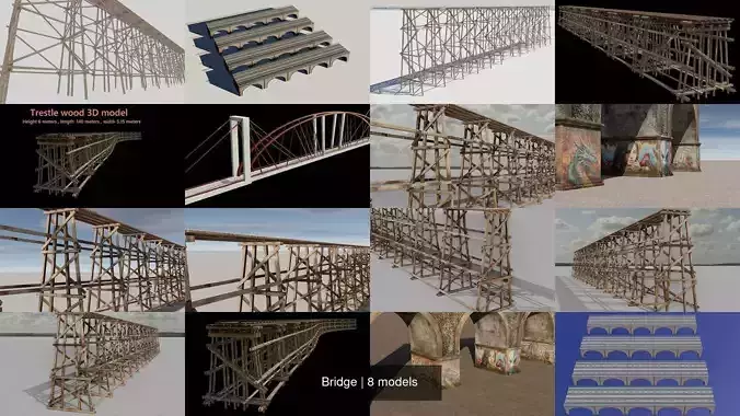 Bridge 3D Model Collection