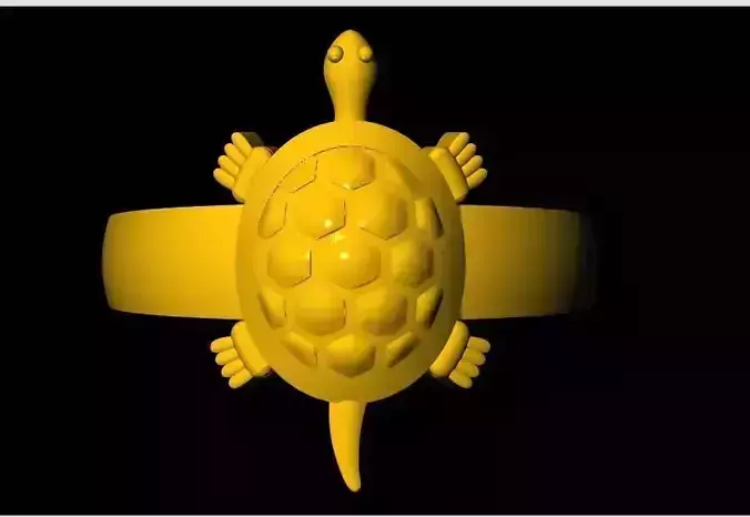 tortoise ring 3dm file