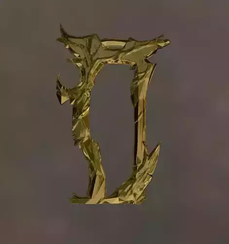 Oblivion Gate inspired pendant