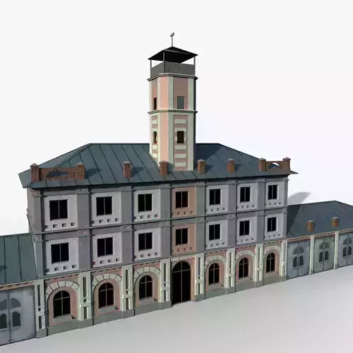 Two in one Fire Station 7971 pol and 818 pol Game Ready