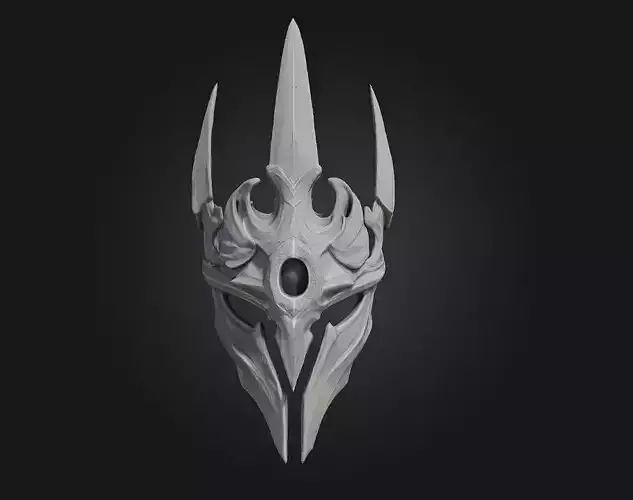 Dark Blade Helm  Shadow-Forged Protection for Fearless Warriors
