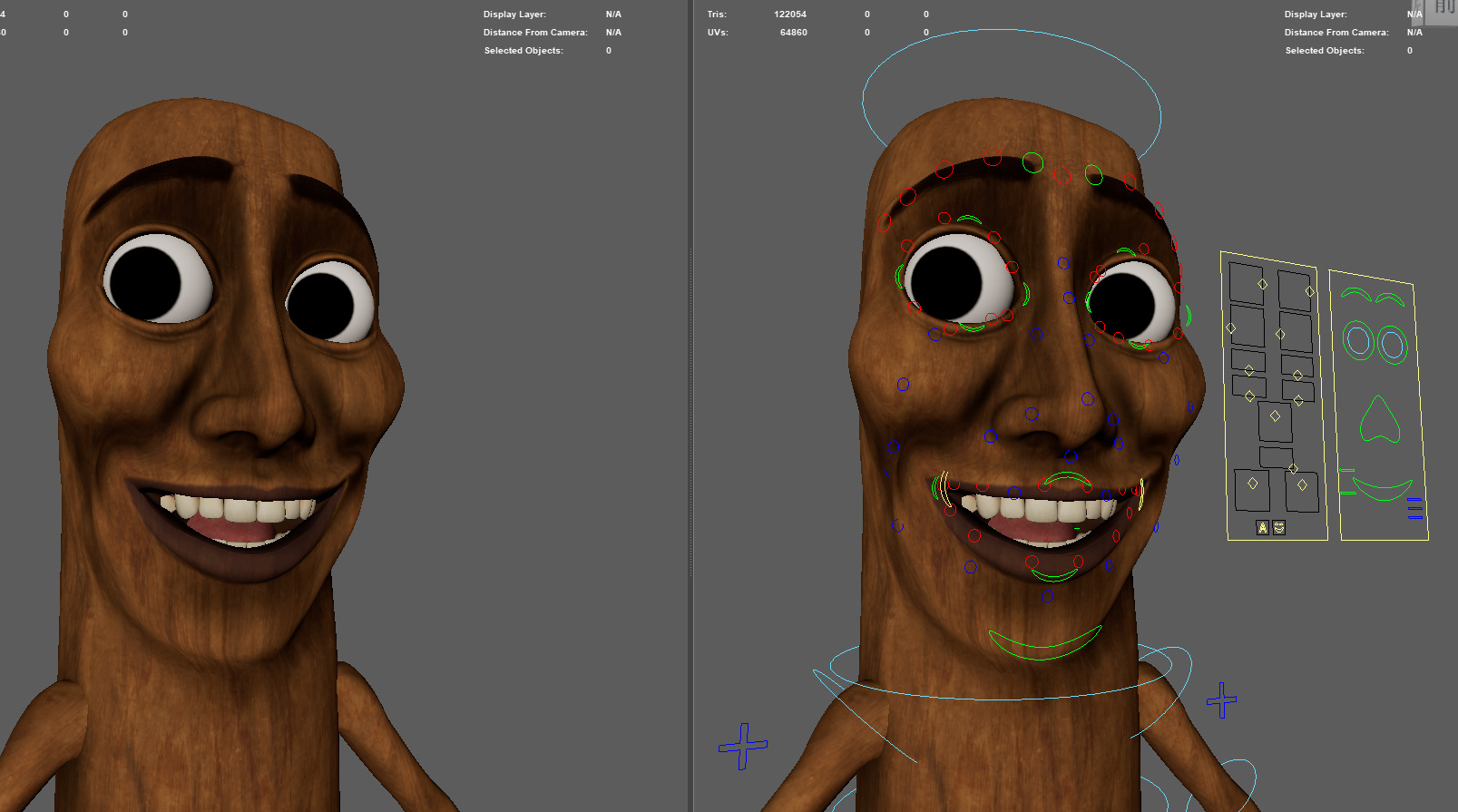 TungTungTung Sahur Italian BrainRot Model Low-poly 3D model_4