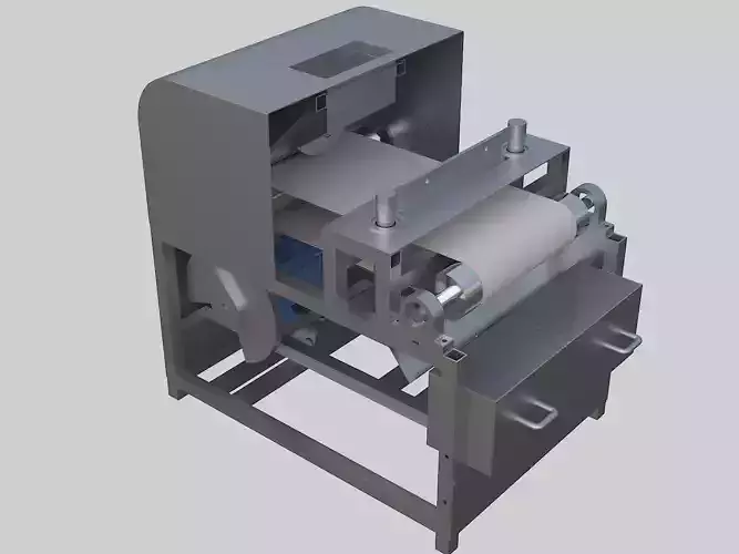 Vegetable cutting conveyor belt