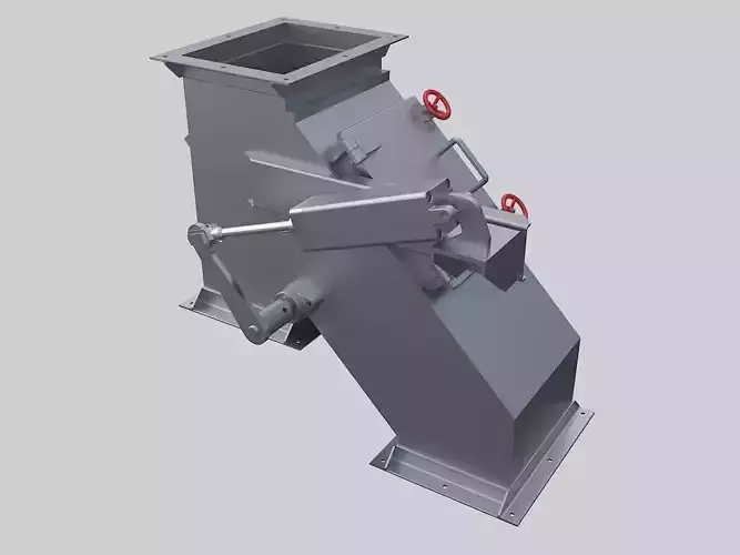 Agricultural 2-way diversion valve