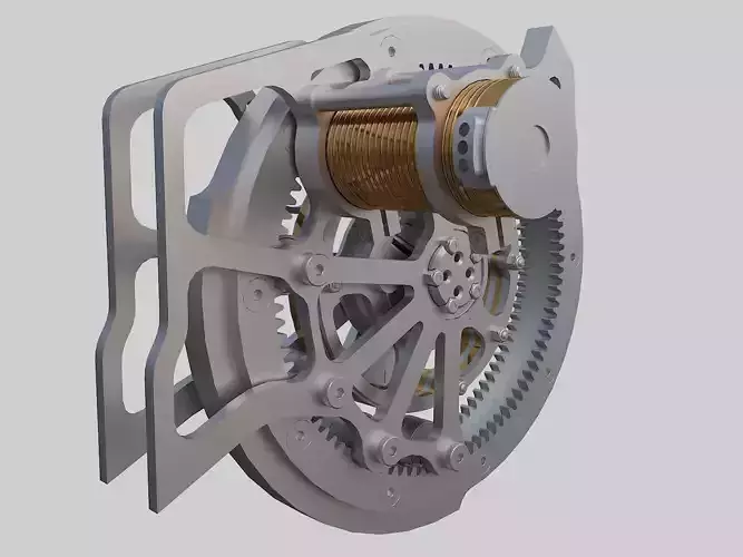 Internal reverse gyroscope