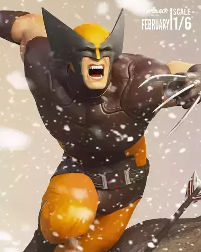 Wolverine STL - Yongblood Sculpture 3D print model