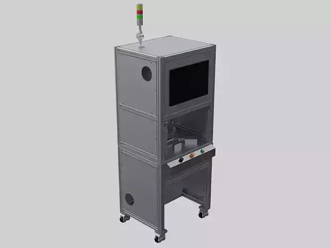 Transmission system tester 3D model