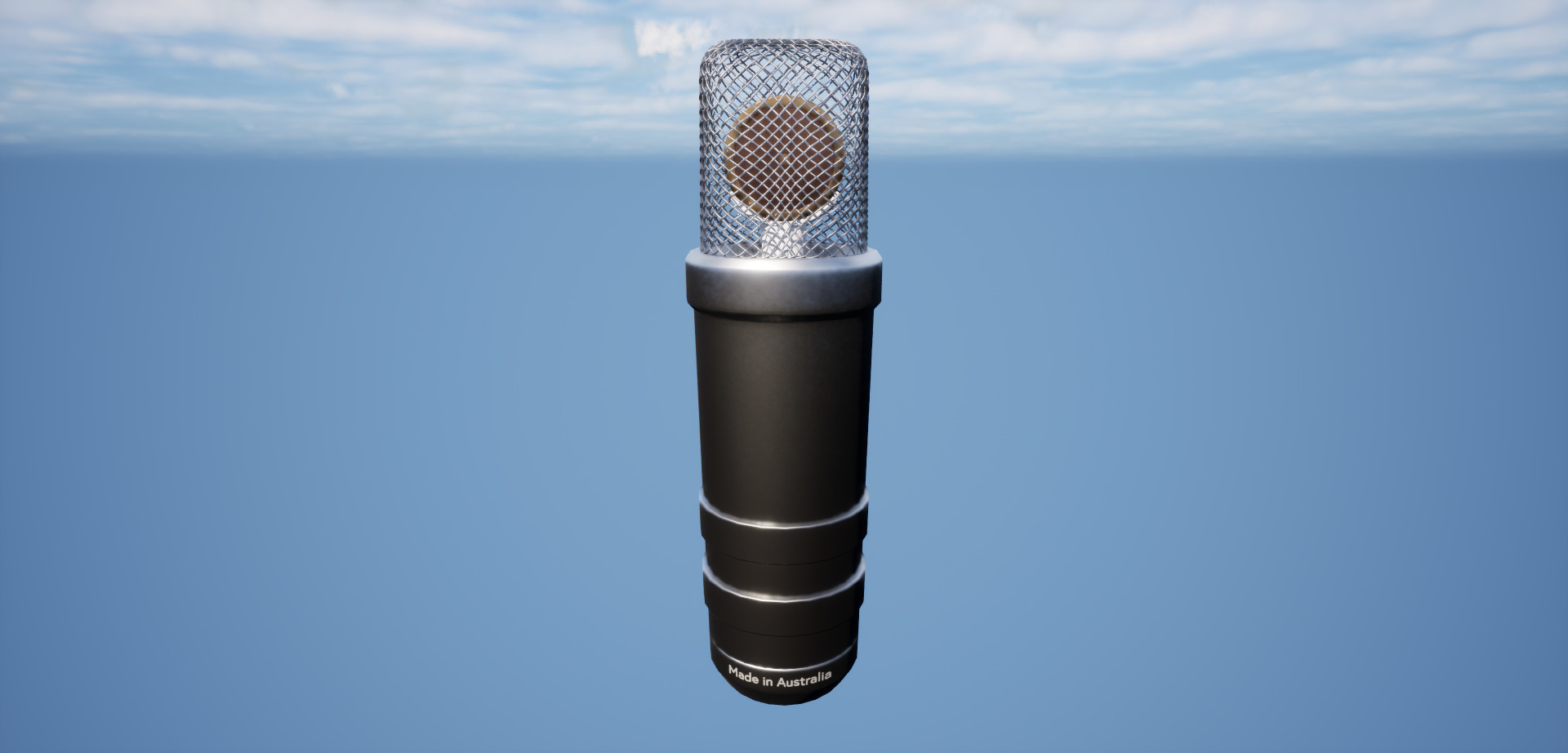 High Quality Studio Microphone - Ride NT1-A 3D model_2