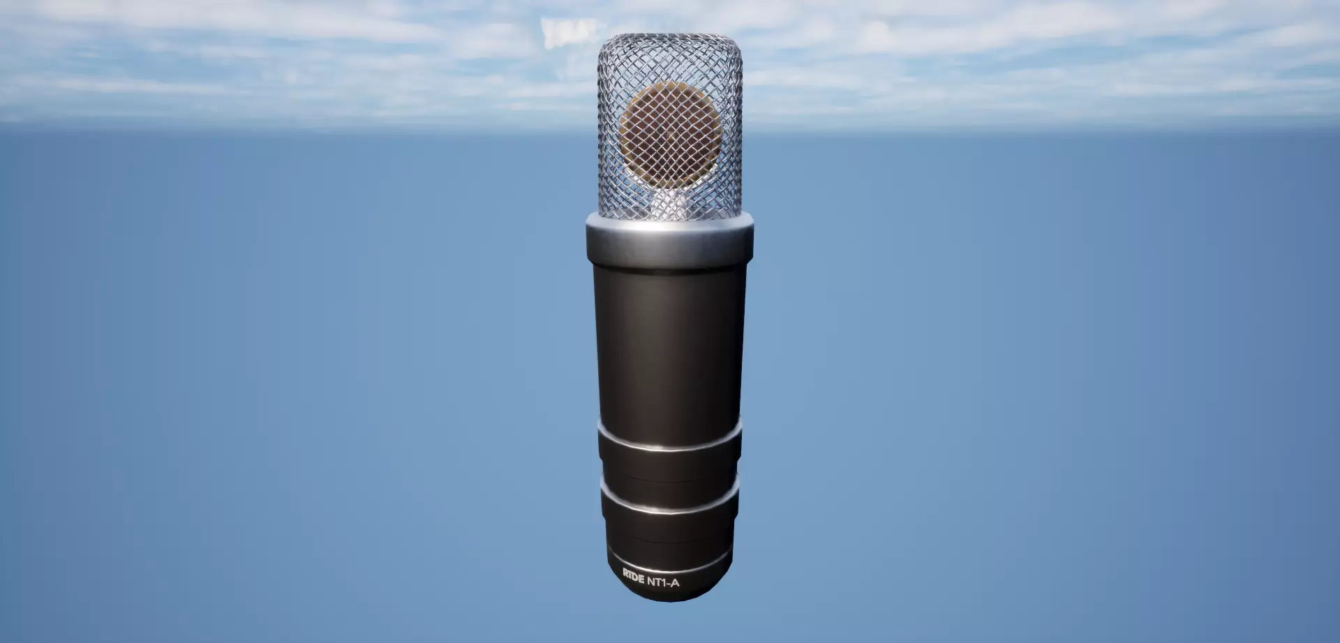 High Quality Studio Microphone - Ride NT1-A 3D model_0