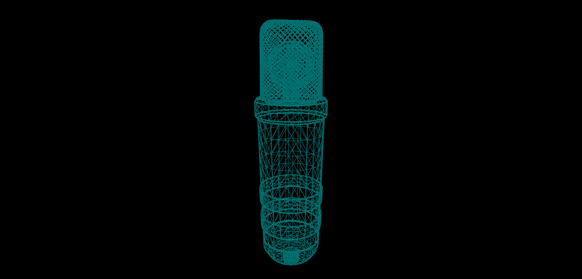 High Quality Studio Microphone - Ride NT1-A 3D model_4