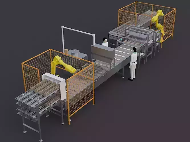 Sandwich Burger Production Line