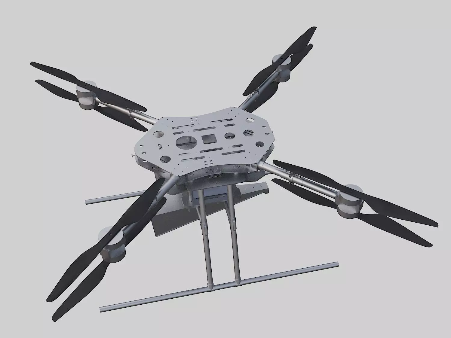 unmanned aerial vehicle 3D model_0