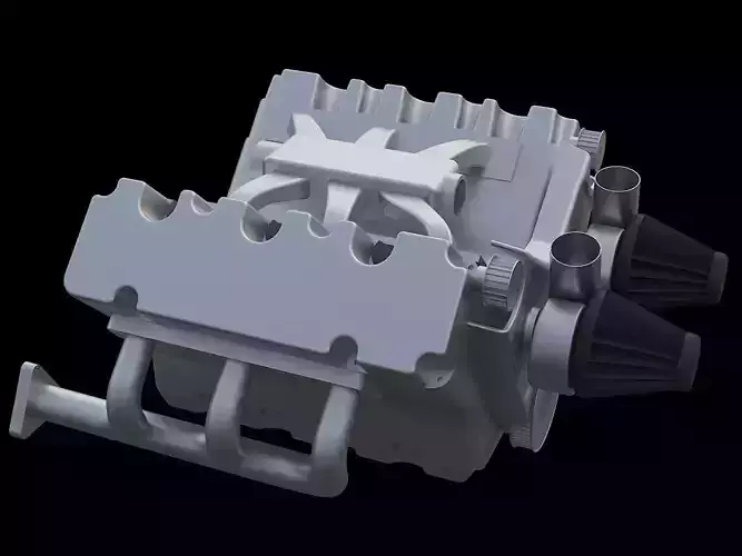 V6 engine design