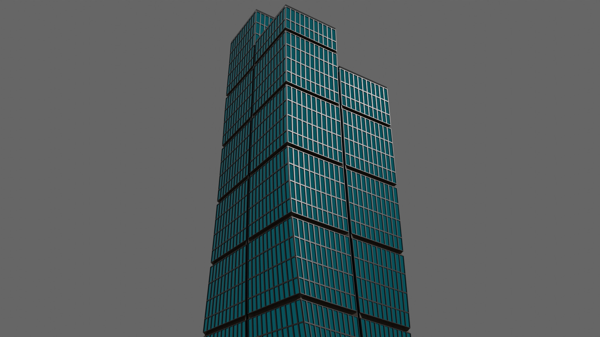 Modular Flow Skyscraper Free 3D model_1