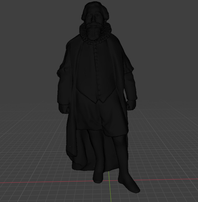 Johannes Kepler 3D print model_20