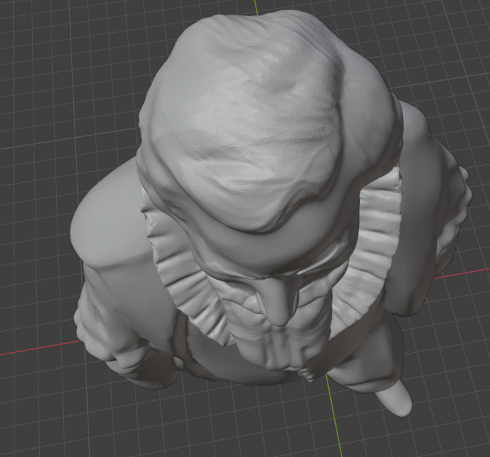 Johannes Kepler 3D print model_12