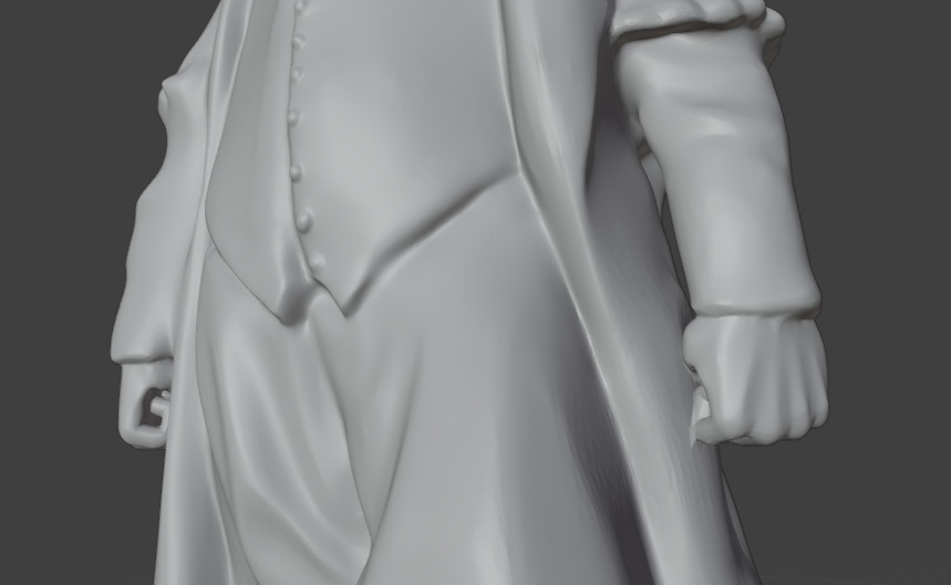 Johannes Kepler 3D print model_8