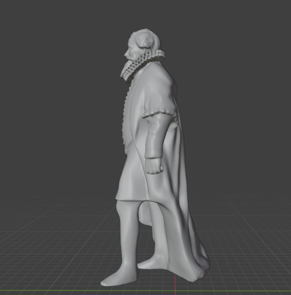 Johannes Kepler 3D print model_6