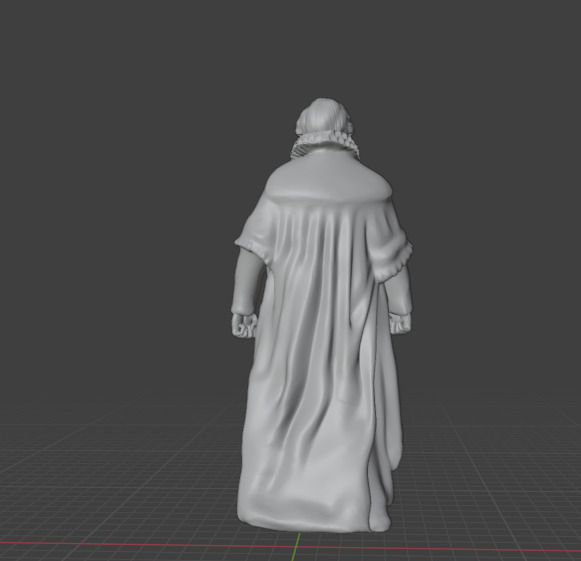 Johannes Kepler 3D print model_2