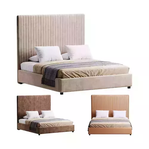 Forest Mora bed 3D model