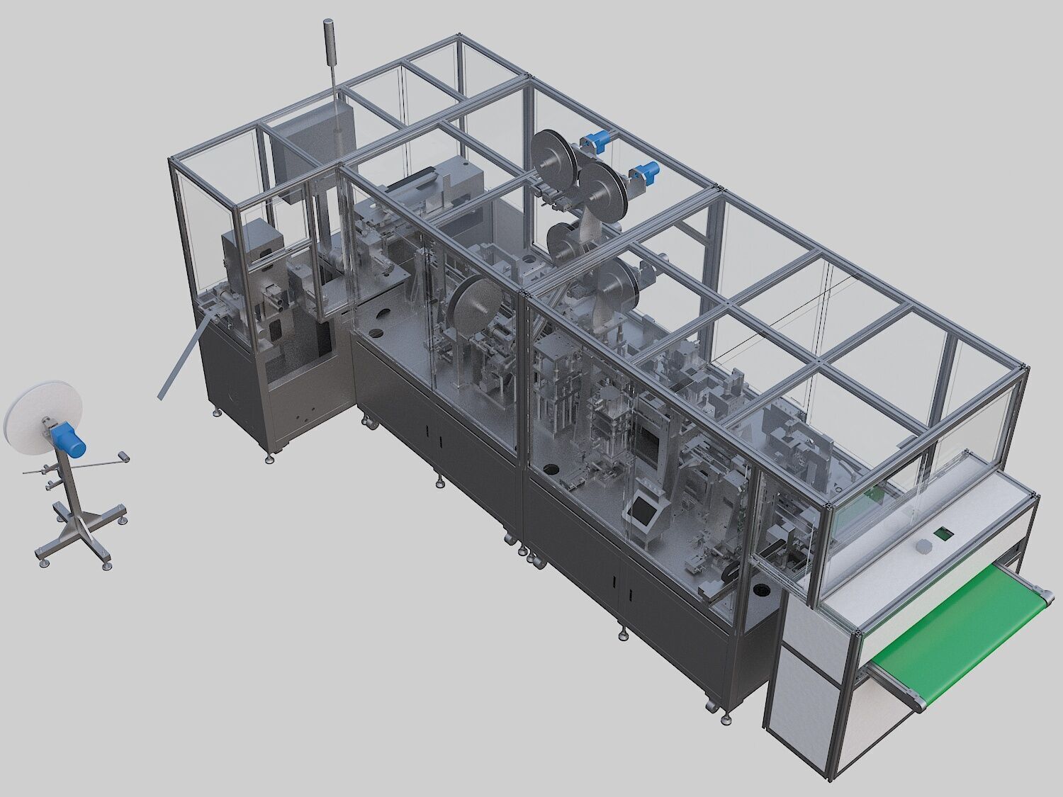 Testing production line 3D model_1