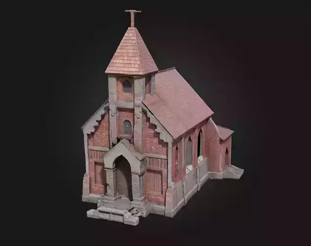 Country Chapel  Rustic Charm with Sacred Serenity