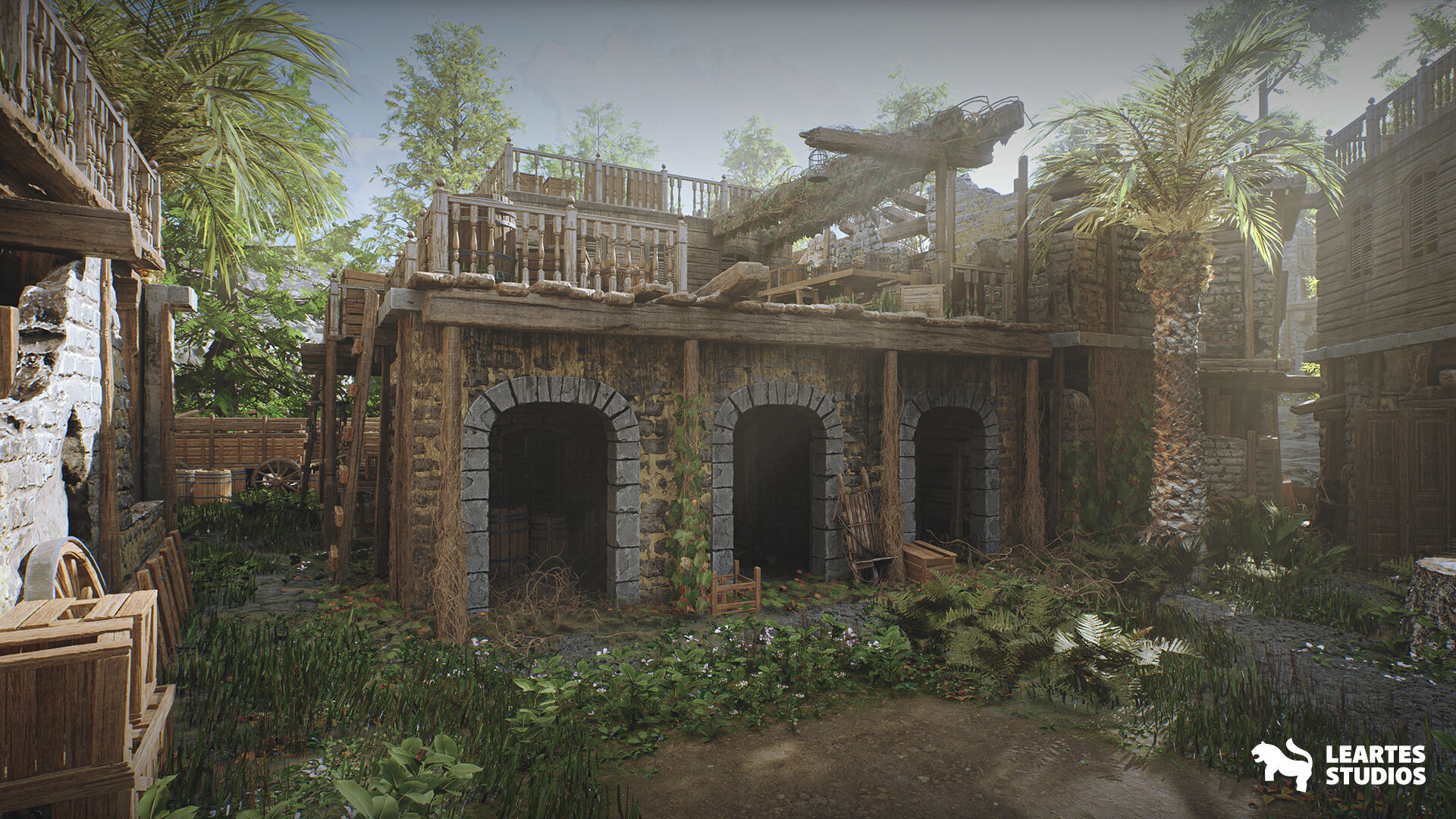 Adventure Island Environment  Low-poly 3D model_25