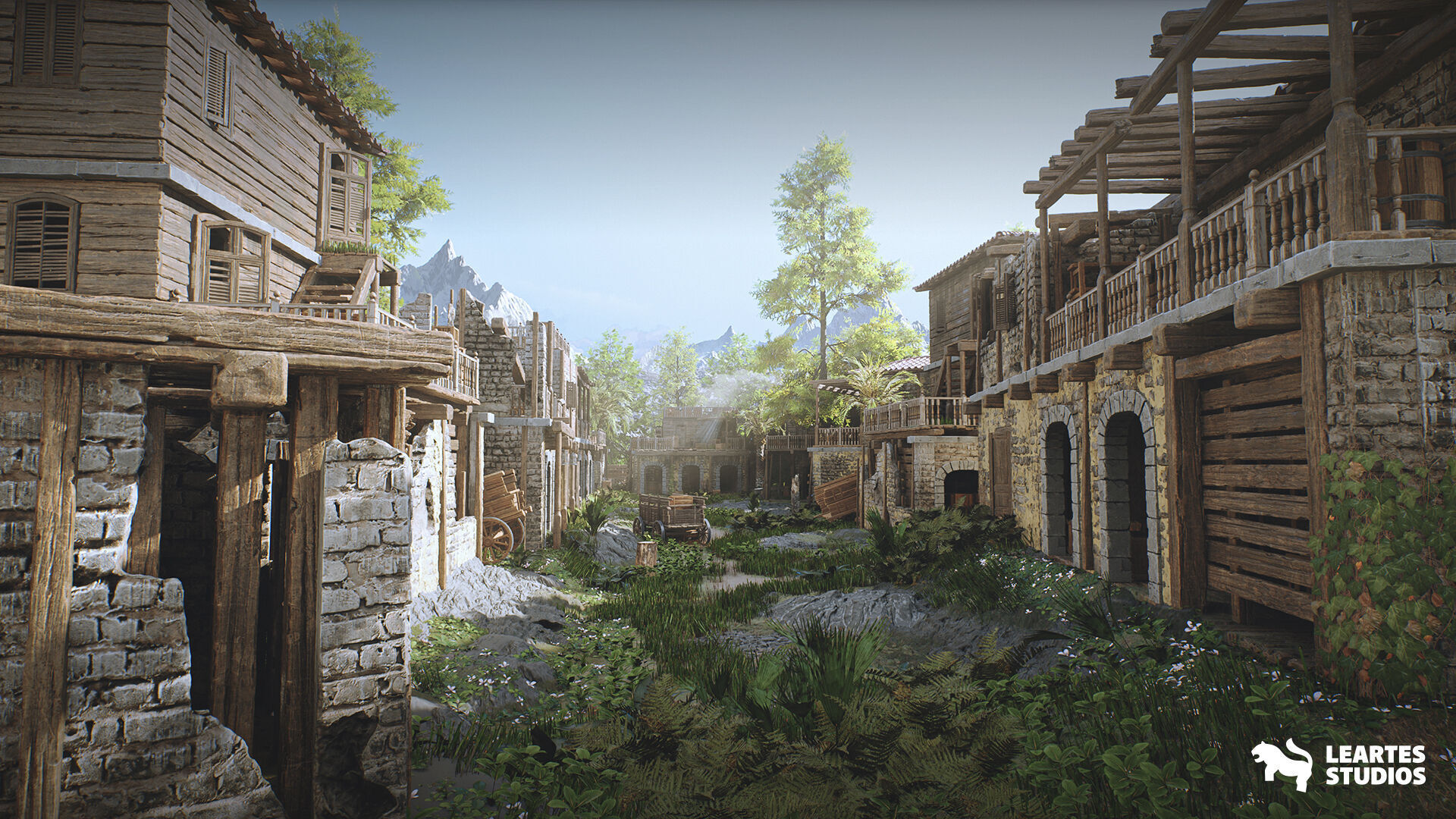 Adventure Island Environment  Low-poly 3D model_7