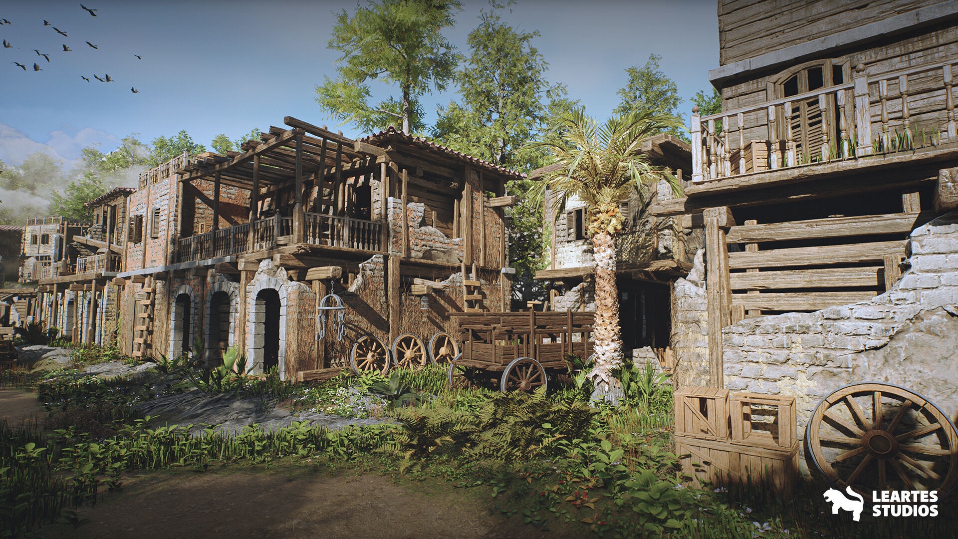 Adventure Island Environment  Low-poly 3D model_24