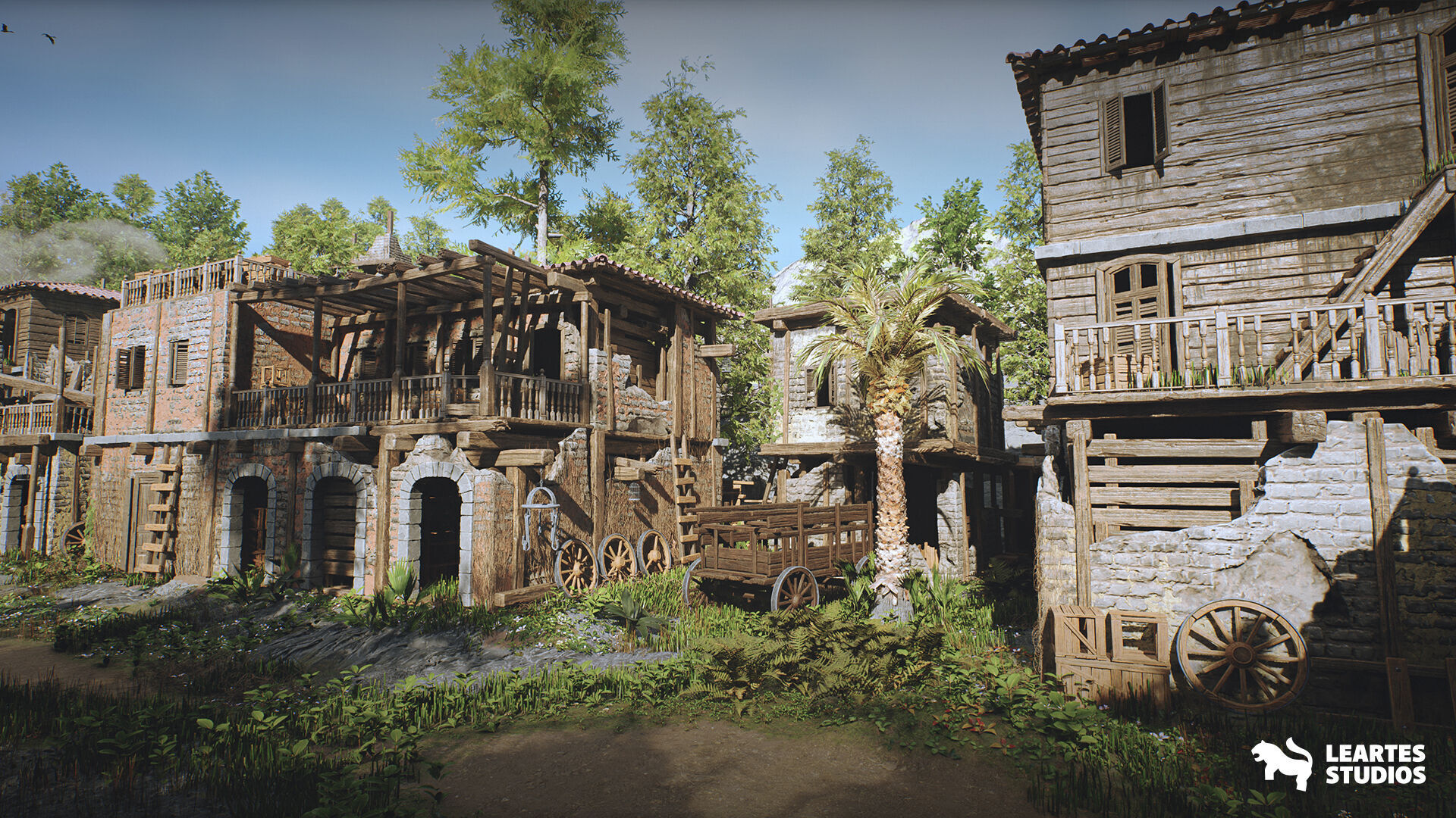 Adventure Island Environment  Low-poly 3D model_23