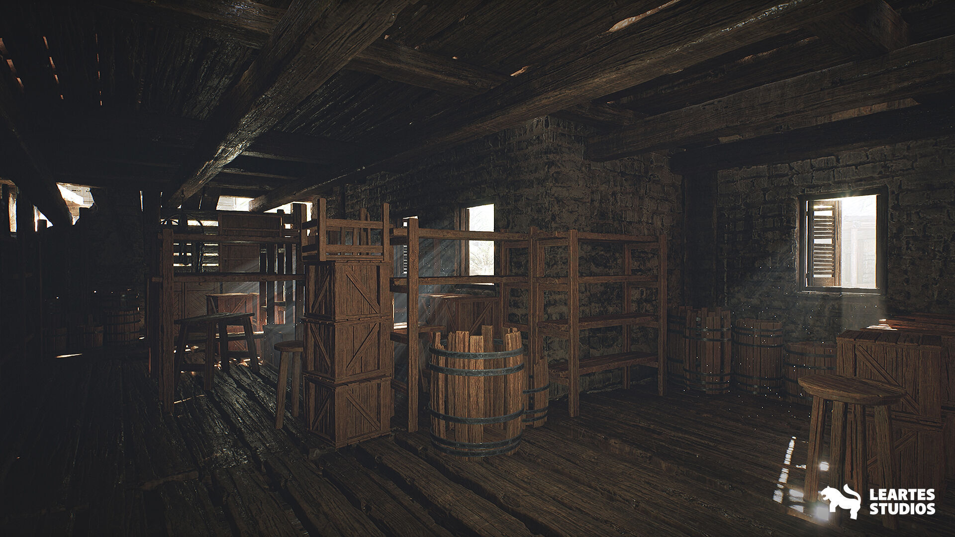 Adventure Island Environment  Low-poly 3D model_15