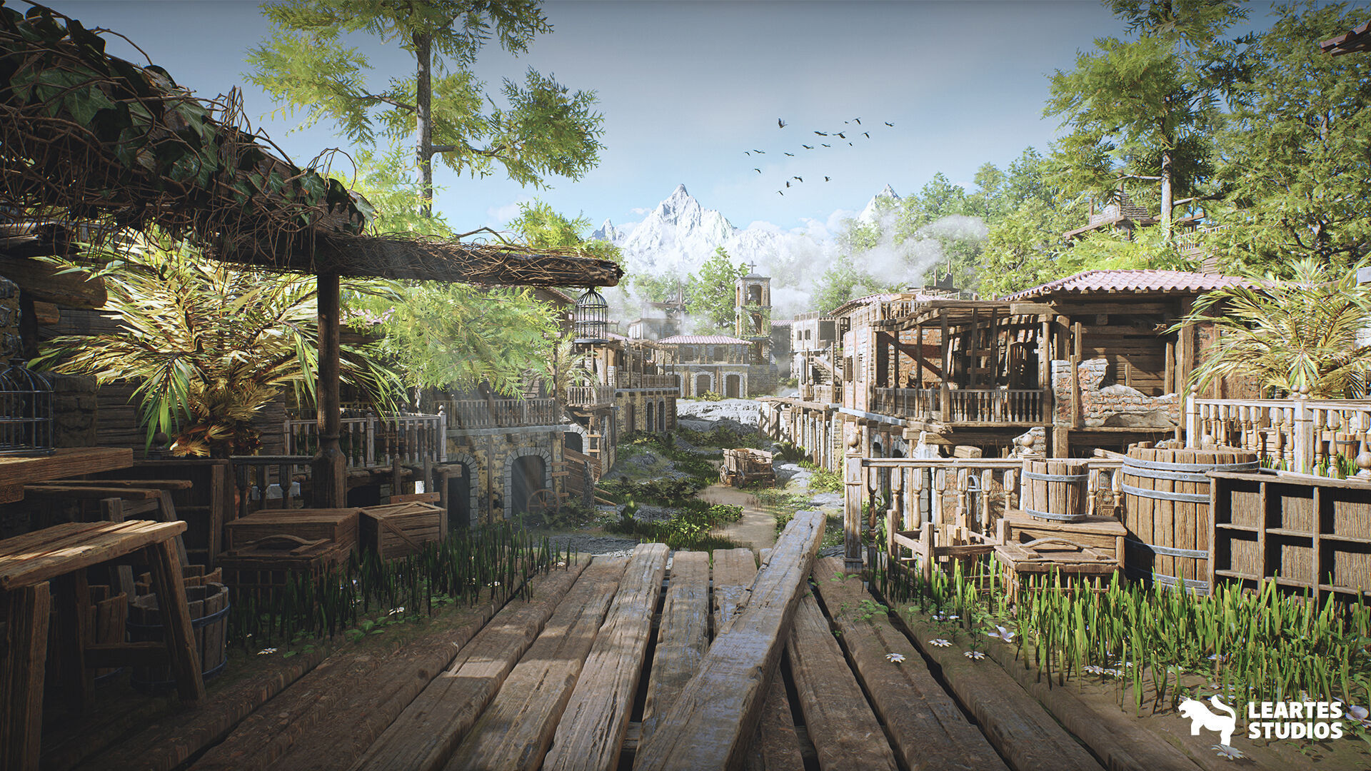 Adventure Island Environment  Low-poly 3D model_12