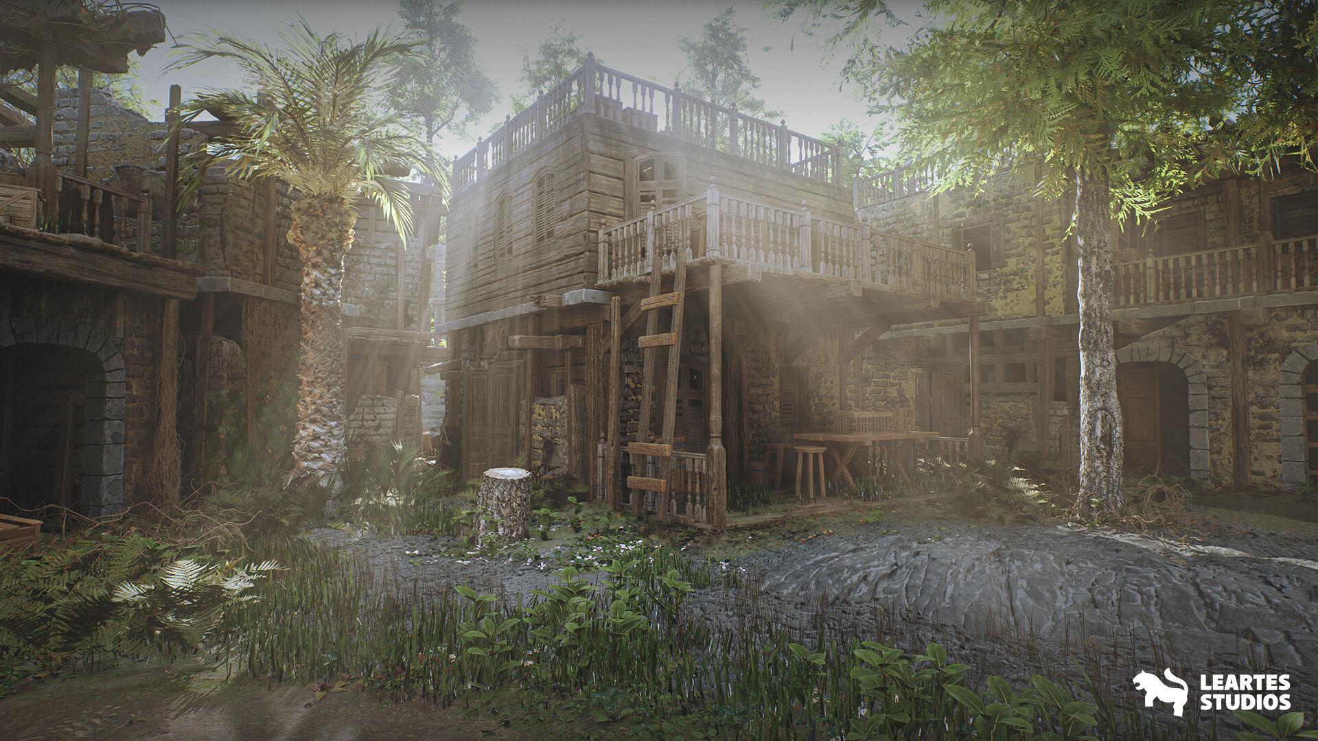 Adventure Island Environment  Low-poly 3D model_4