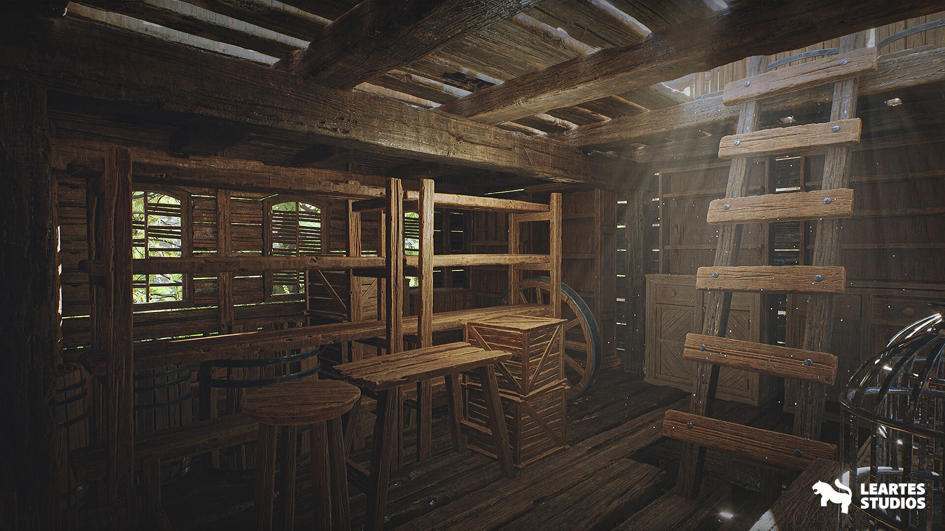 Adventure Island Environment  Low-poly 3D model_11