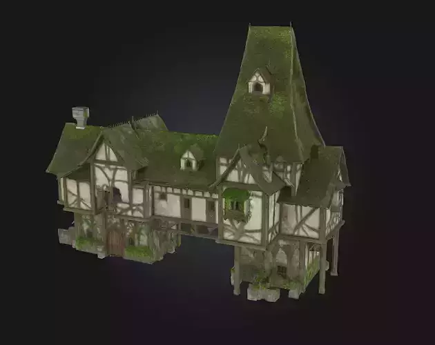 Enchanted Cottage  Whimsical Charm for Fantasy Worlds