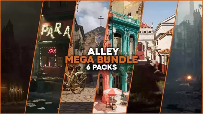 Alley Streets Mega Bundle