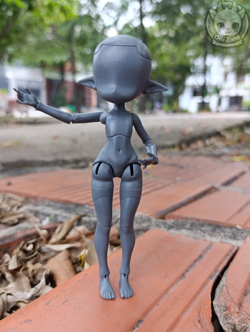Female BJD Style Body for Nendoroid 3D print model_7