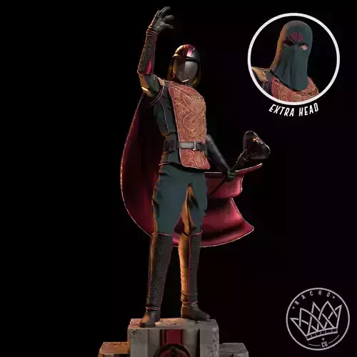Fan Art - Cobra Commander from GI JOE - Statue 3D print model