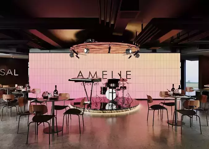 Industrial style bar 