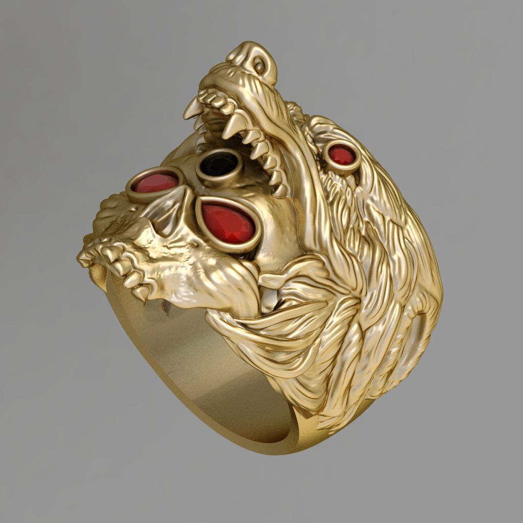 Antique Gents Signet Ring 3D print model_5