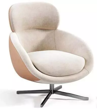 Russell Armchair By Minotti Free 3D model