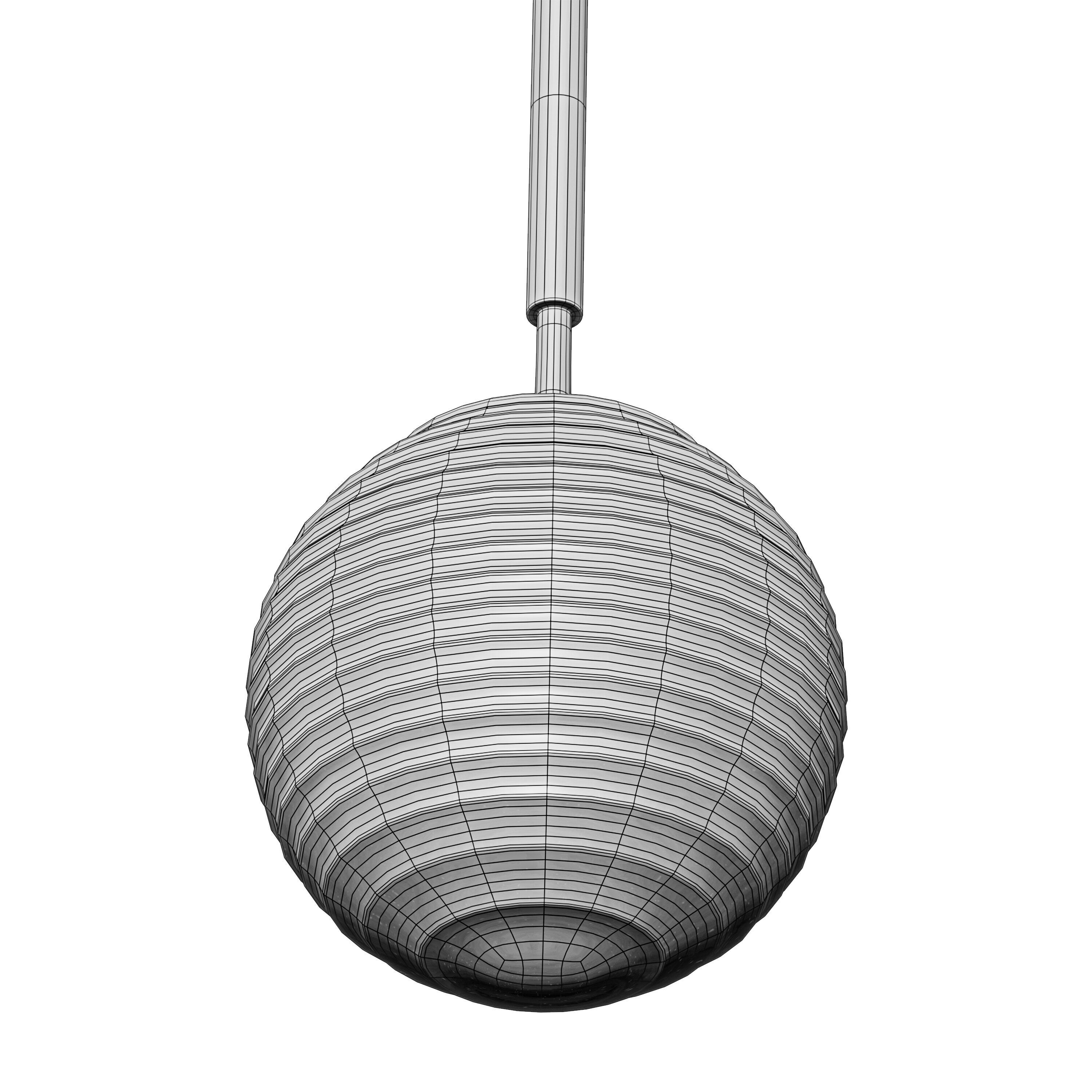 Nara Pendant 3D model_3