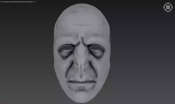 Lord Voldemort Mask 3D Print-Ready STL for True Wizarding Fans 3D print model Lord Voldemort Mask 3D Print-Ready STL for True Wizarding Fans 3D print model