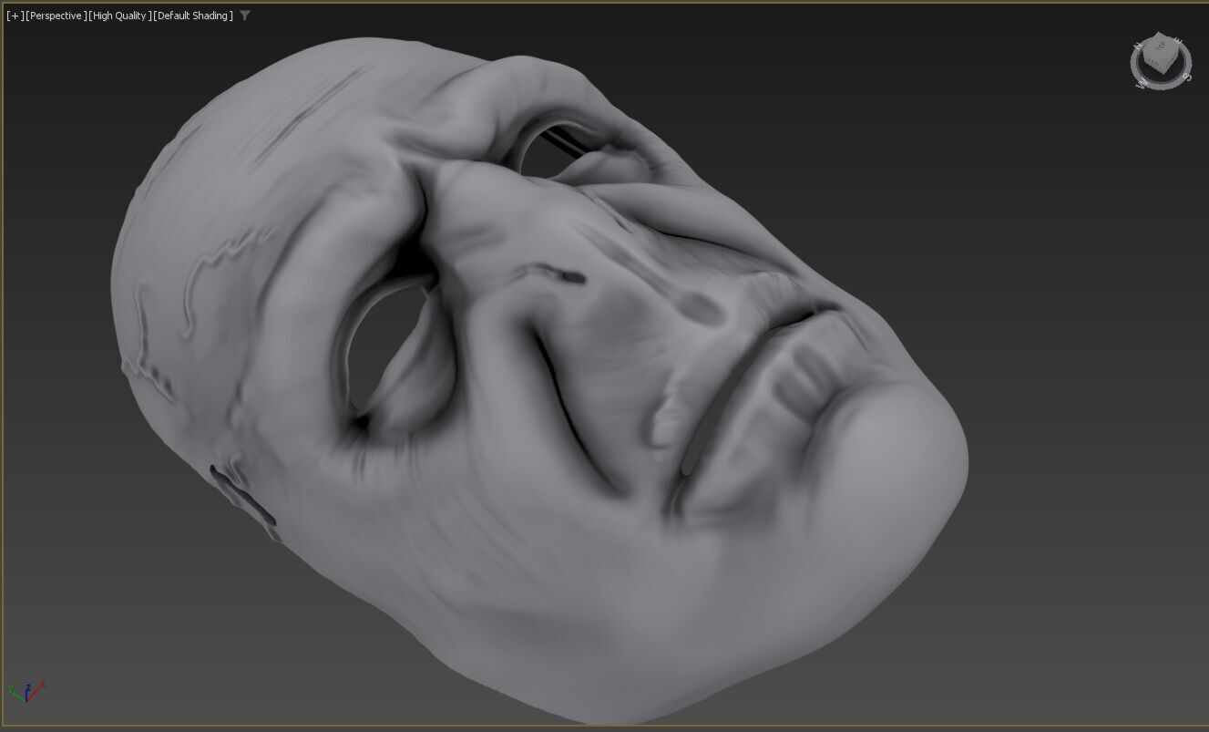 Lord Voldemort Mask 3D Print-Ready STL for True Wizarding Fans 3D print model_2