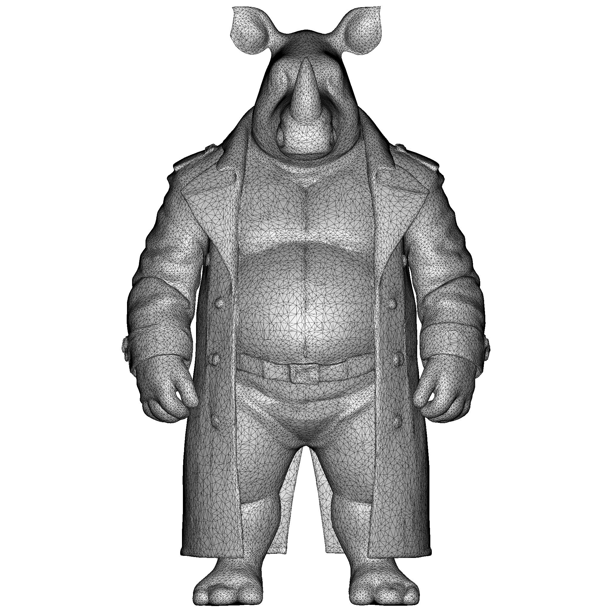 BeastBound Guardians - Anthro Warrior Collection 3D print model_4