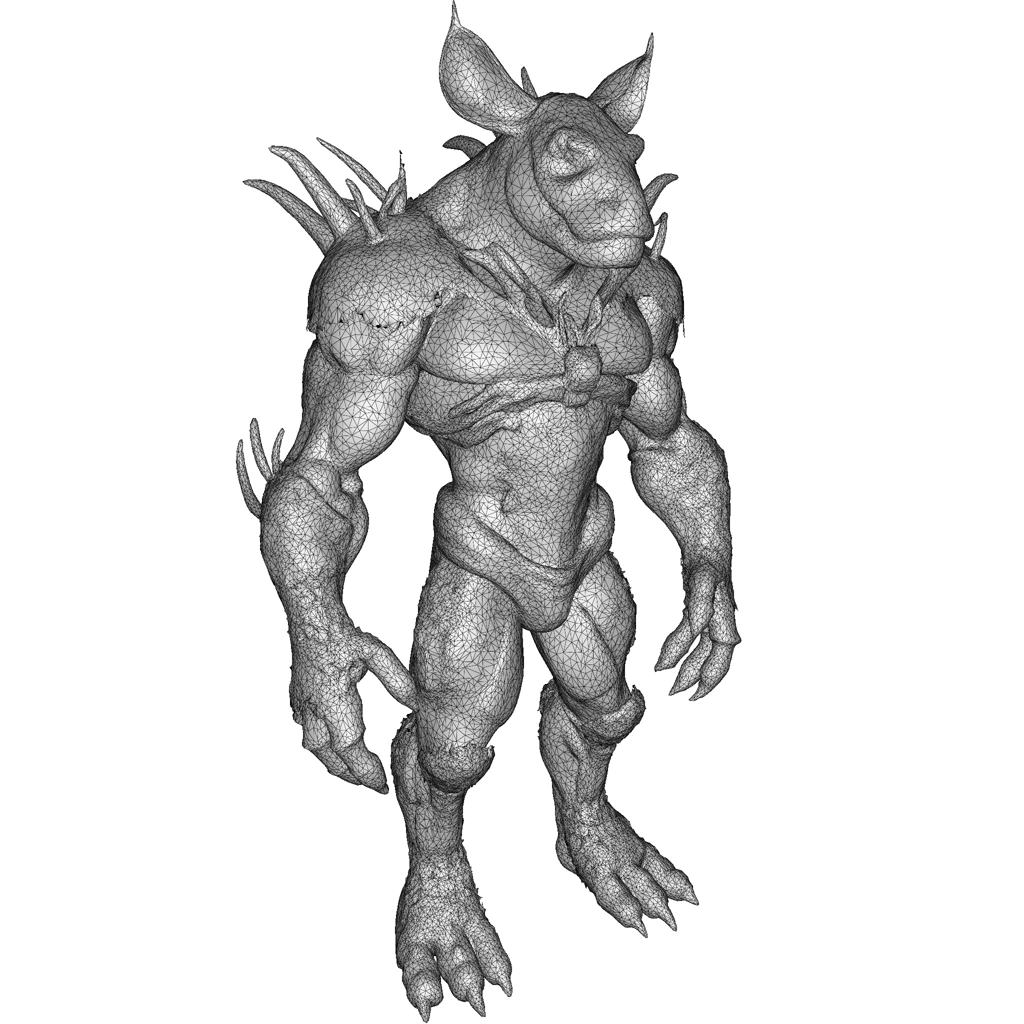 BeastBound Guardians - Anthro Warrior Collection 3D print model_2