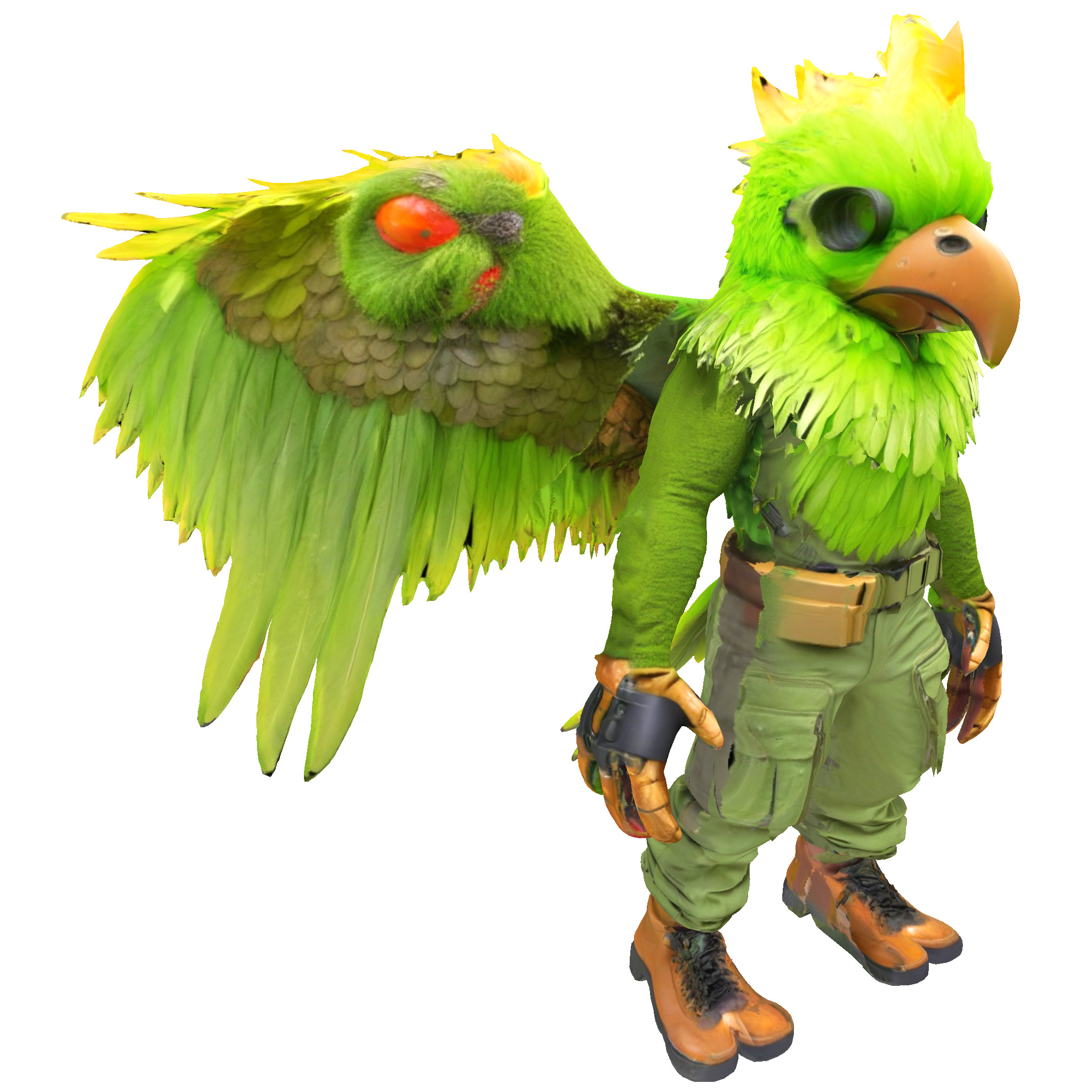 BeastBound Guardians - Anthro Warrior Collection 3D print model_7