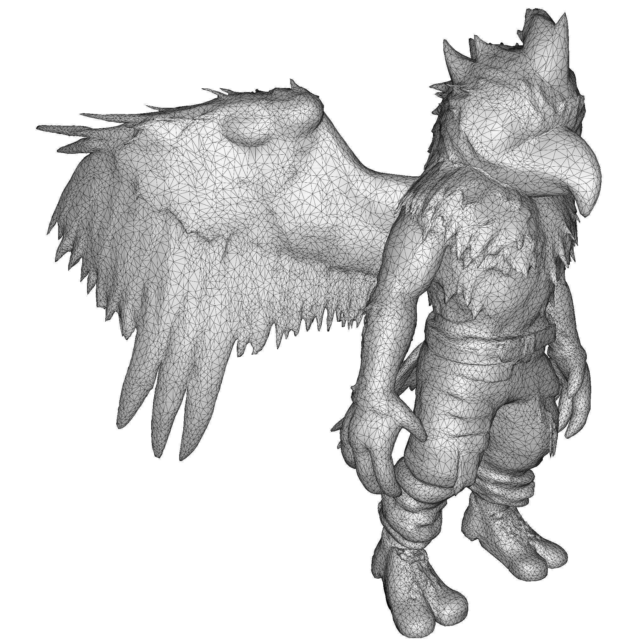 BeastBound Guardians - Anthro Warrior Collection 3D print model_8